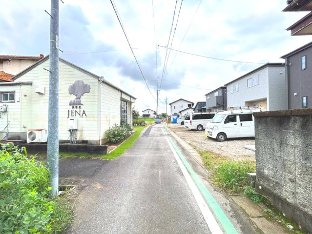 リーブルガーデン　一宮市春明　全4区画分譲の前面道路含む現地写真|「現地（2026年9月15日）撮影」　
■前面道路　
■ヤマダ不動産　株式会社リライフ