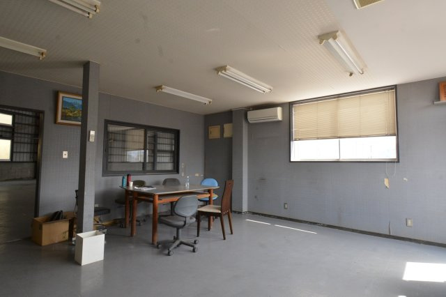 丹波市市島町東勅使の倉庫の内装
