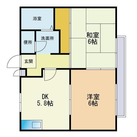 ルーセント平尾南の間取り