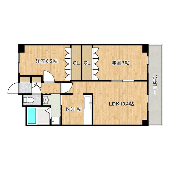 【間取り】 | south23