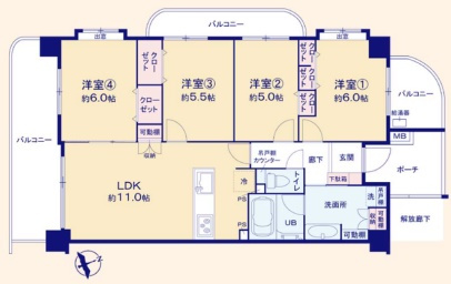 ダイアパレスグランデューロ板橋壱番館