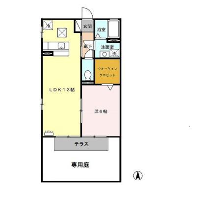 サニーコーポ富士見Ｃの間取り