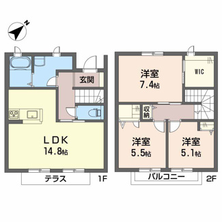 【間取り】 | シャーメゾンWill