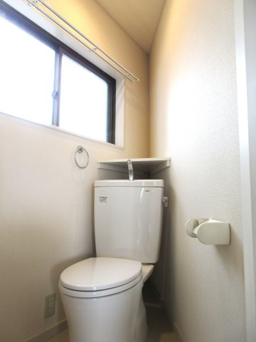 水入マンションのトイレ