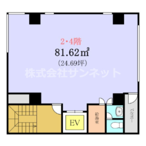 【間取り】 | みさきＢＬＤ（みさきビルディング）