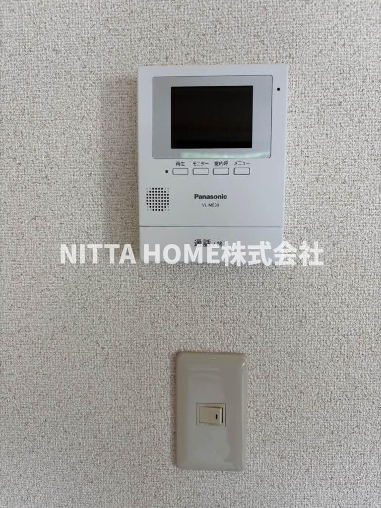 メゾンソレーユⅡのセキュリティ|ＴＶインターホンも完備しています◎
