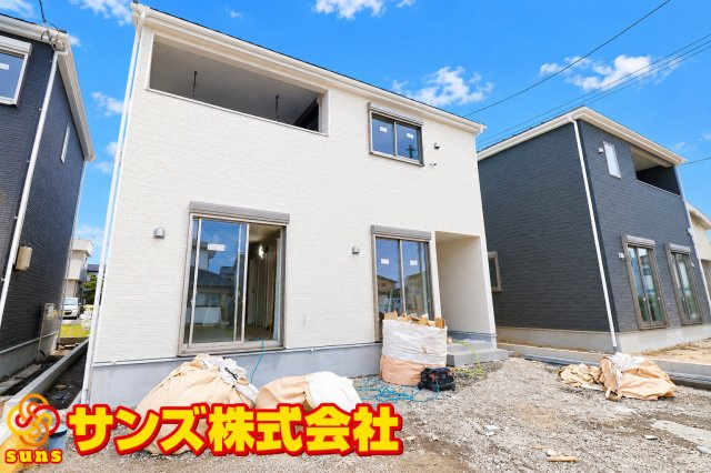 郡山市横塚6丁目　　　３号棟　　芳賀小学校、郡山第４中学区の外観|南西側からみた外観♪