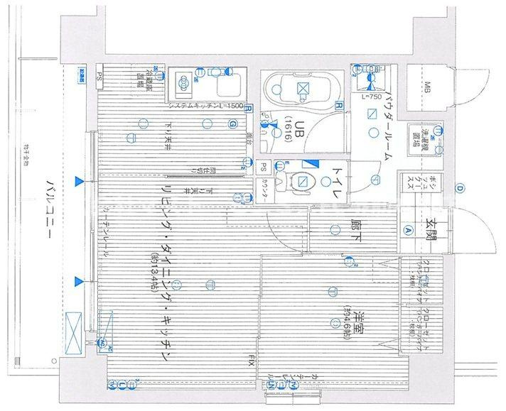 ＬＣ新梅田の間取り