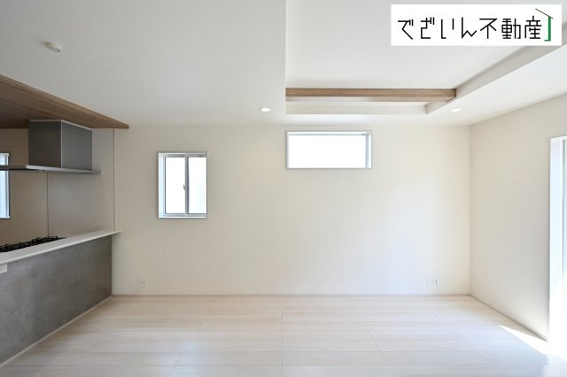 【居間・リビング】 | blooming garden久喜市西　新築住宅 | 現地(2026年10月撮影)