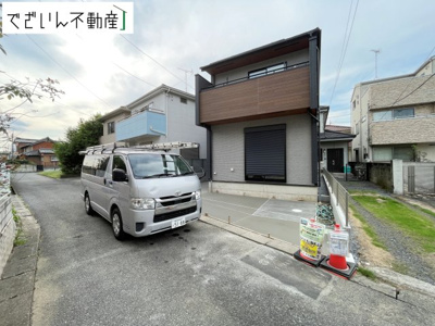 【前面道路含む現地写真】 | blooming garden久喜市西　新築住宅 | 現地(2026年7月撮影)