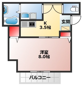 【間取り】 | ダイバーシティ五門西