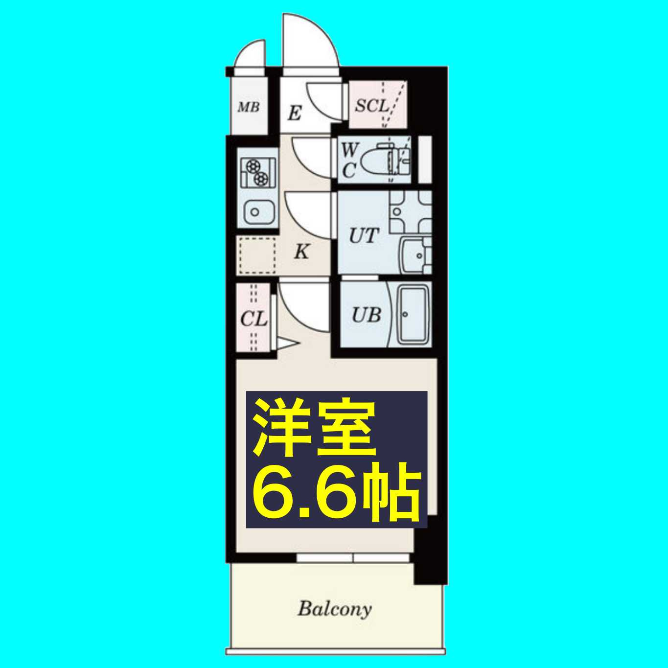 S-RESIDENCE上前津Southの間取り