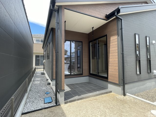 新築戸建・新築建売　福島市鳥谷野岩田　清明小・福島第一中の設備|インナーテラスなので洗濯物干しにも便利です！