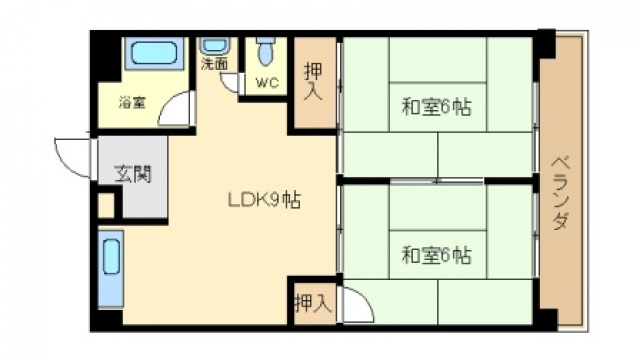 【間取り】 | メゾン平野