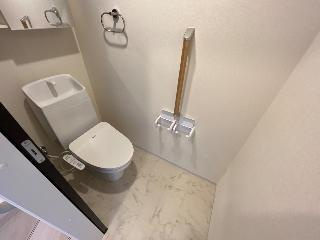 ソラーレ（東松山市松山町　アパートⅡ期新築工事）のトイレ|シャワー付トイレ（イメージ）
