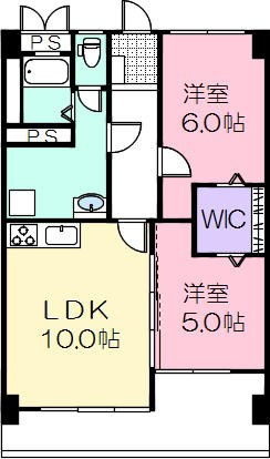 大羽マンションの間取り