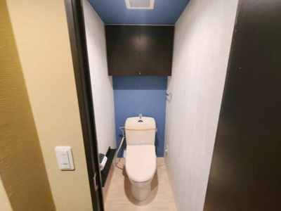 【トイレ】 | 甲南セゾン東灘 | トイレには快適な温水洗浄便座付き