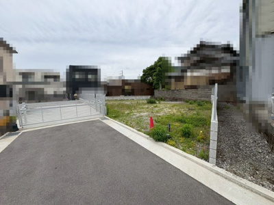 【前面道路含む現地写真】 | 伯太町５丁目　建築条件付売土地 | 前面道路約４．９ｍ！運転が苦手な方も安心ですね♪