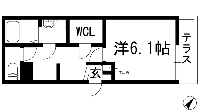 【間取り】 | ココングランジュール宝塚南口