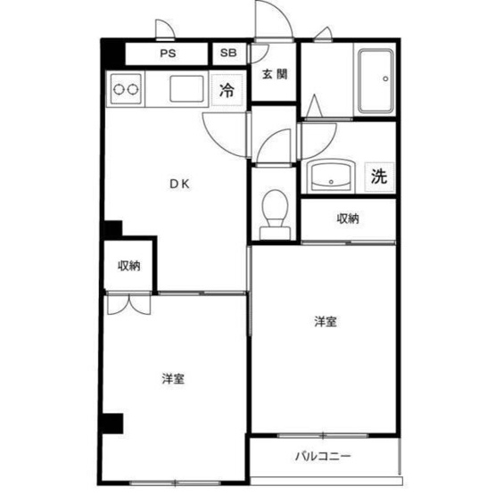 【間取り】 | モンシャトー高円寺