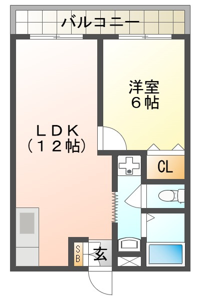 パークヒルズオアシスの間取り