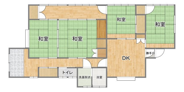 新生2丁目の間取り