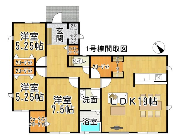 グラファーレ知多市南巽が丘　１号棟