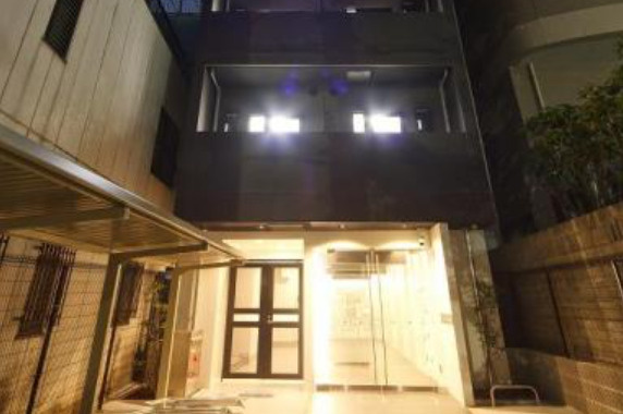 文京区向丘１丁目の賃貸マンションのエントランス