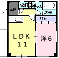 メゾン山崎の間取り|間取図