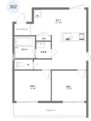 プレシャス千歳台の間取り