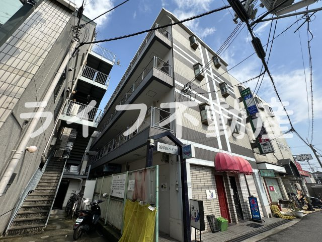 第2瓢箪山ハイツ（ダイニヒョウタンヤマハイツ）の外観|外観もきれいです