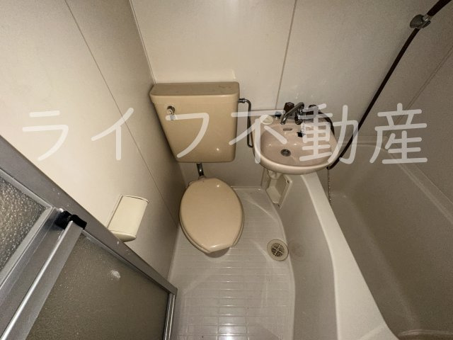 第2瓢箪山ハイツ（ダイニヒョウタンヤマハイツ）のトイレ|コンパクトで使いやすいトイレです
