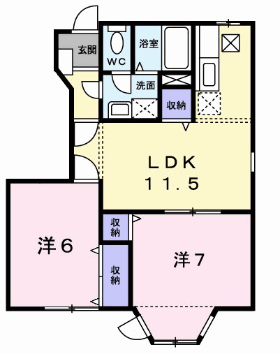 オリゾンハウスの間取り|間取図