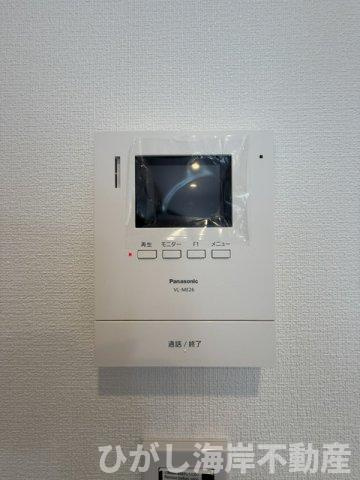 湘南西部住宅2-5号棟のセキュリティ|新規リフォーム完了！　TVモニター付きインターフォン