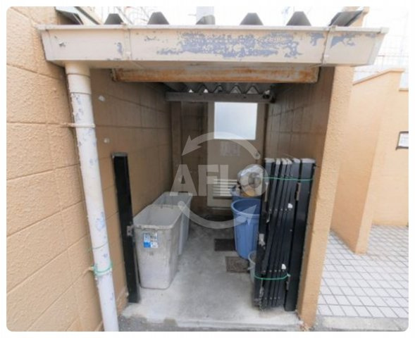 ラパンジール天王寺のその他共用部分|ラパンジール天王寺　ゴミ置き場