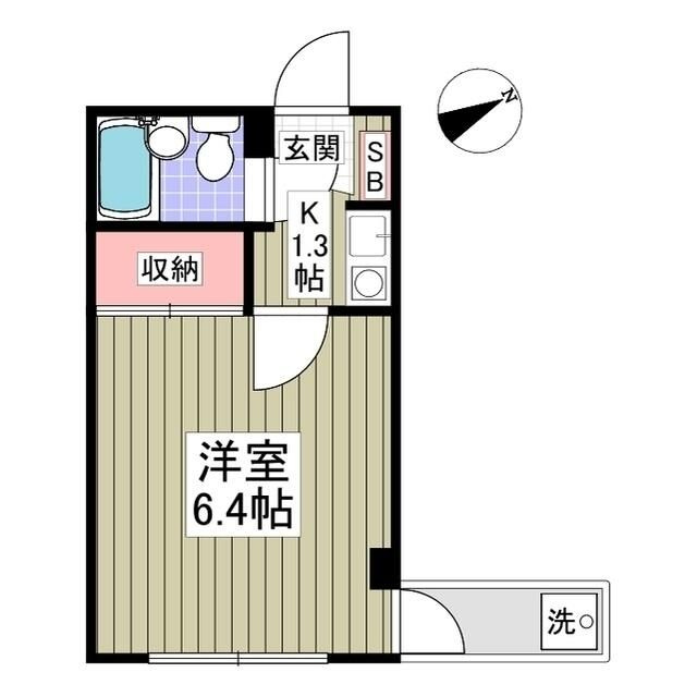 メゾンフェリカの間取り