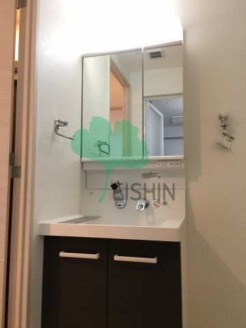 アクタス博多パークシティの洗面所|シンプルで使いやすい洗面台です！