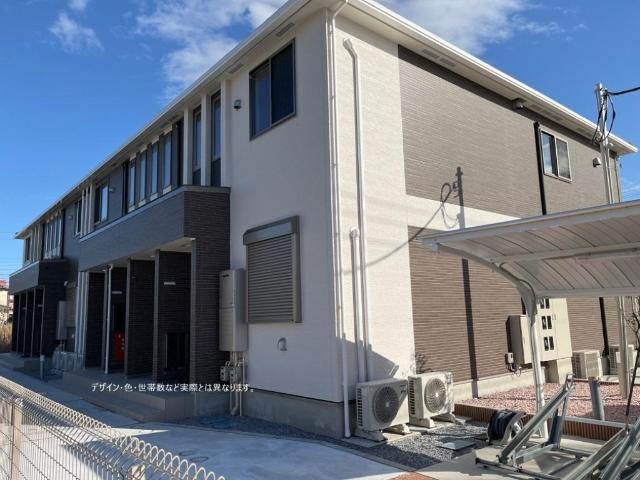 坂戸市千代田　アパートⅡ期新築工事の外観|同型タイプ
