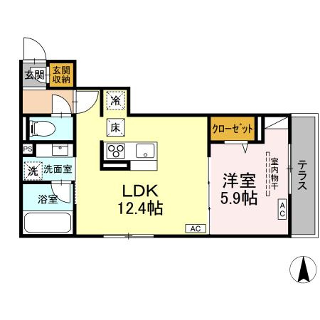 【間取り】 | D-PRECIOUS深大寺東町