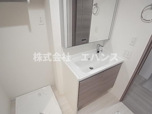 【独立洗面台】 | D-SOLACE末広4丁目 | 独立洗面化粧台が付いています