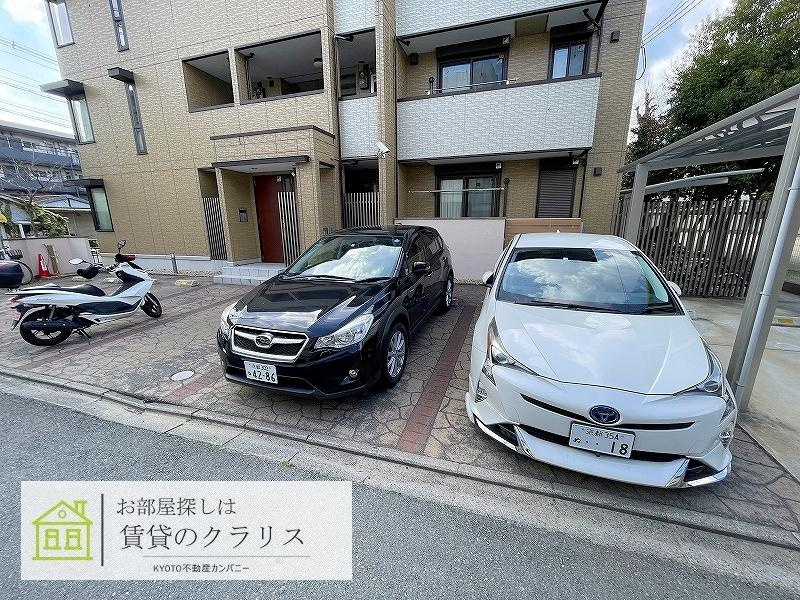 サニーハイツ佐野の駐車場