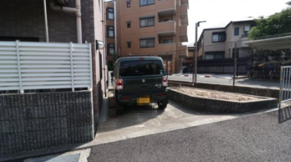 ミナミマチマンションの駐車場