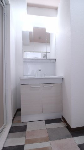 ミナミマチマンションの洗面所
