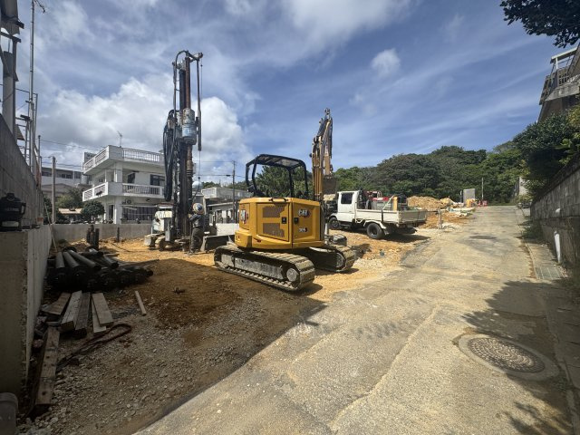 浦添市仲間（全6棟）の外観|※2026.7.25撮影