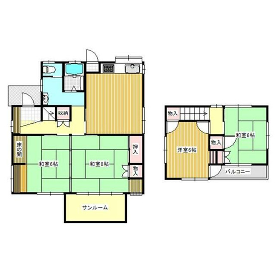 【間取り】 | 中古戸建　御山字下川原 | ★内覧予約でブランド米2kg★