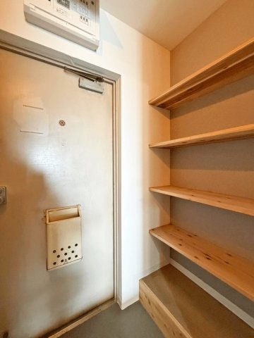 ライオンズマンション八木山の玄関