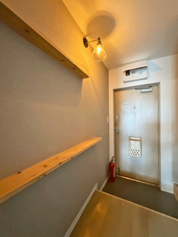 ライオンズマンション八木山の玄関