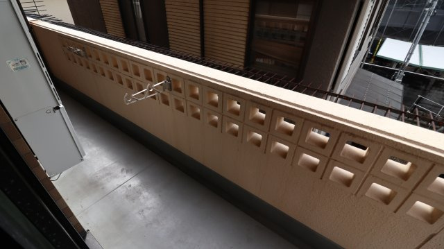 ライオンズマンション須磨マリンビューのバルコニー