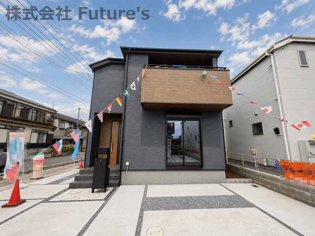 三郷市彦糸1丁目　新築戸建　全6棟　1号棟の外観|税優遇が受けられる長期優良認定住宅