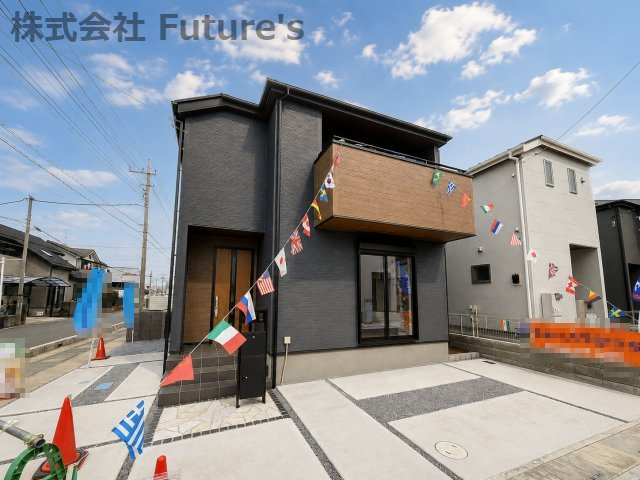 三郷市彦糸1丁目　新築戸建　全6棟　1号棟の外観|開発道路を新設した全6棟の新築分譲地◆ららぽーとやコストコへ車で6分！
